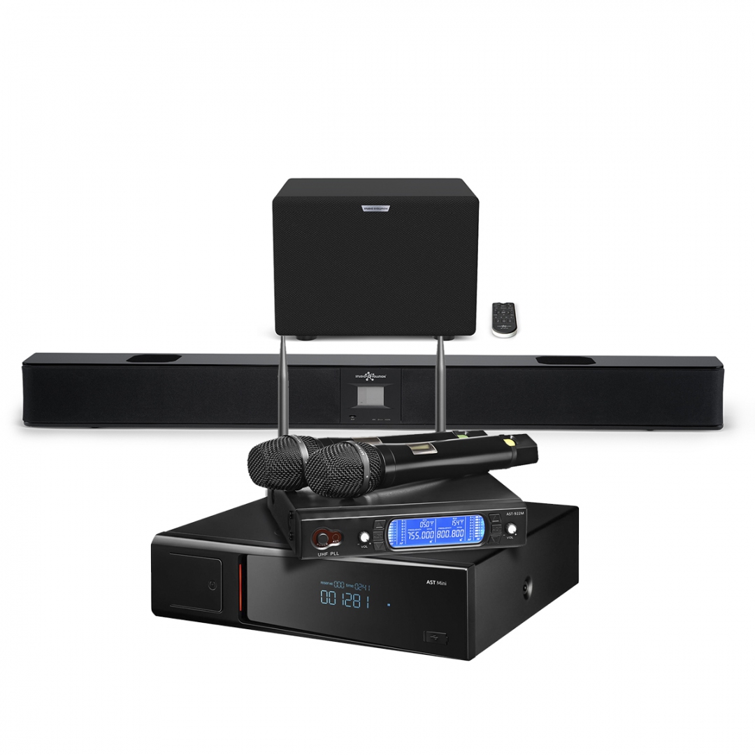 караоке-комплект AST Mini Sound Bar (саундбар с караоке) в Рощино