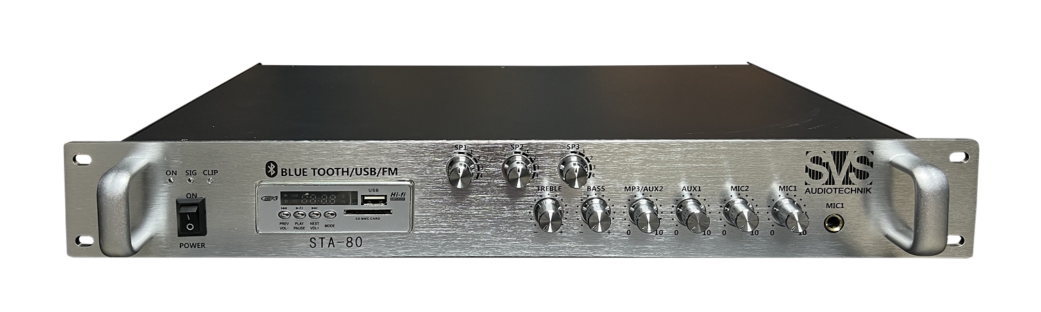 SVS Audiotechnik STA-80 Микшер-усилитель для систем Public Address в Рощино