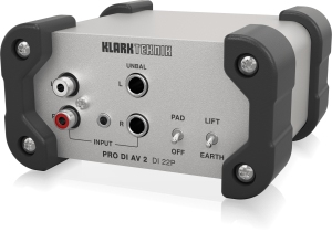 Klark Teknik DI 22P пассивный стерео директ-бокс в Рощино
